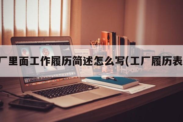 厂里面工作履历简述怎么写(工厂履历表)